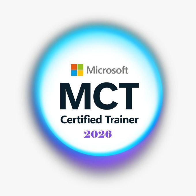 Microsoft Certified Trainer certificate awarded to Abu Bakar Nisar Alvi
